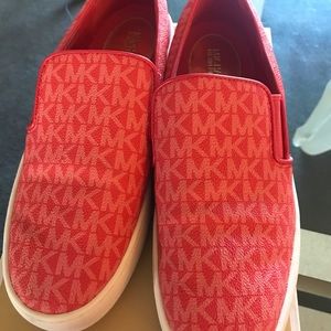 Michael Kors Trent Canvas Slip on Shoe Size 9.5M